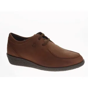 24 Hrs 22346 Tan Lace Up Shoes