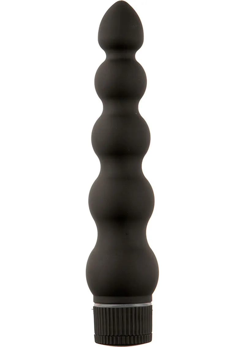 Black Magic Ribbed Waterproof Vibrator