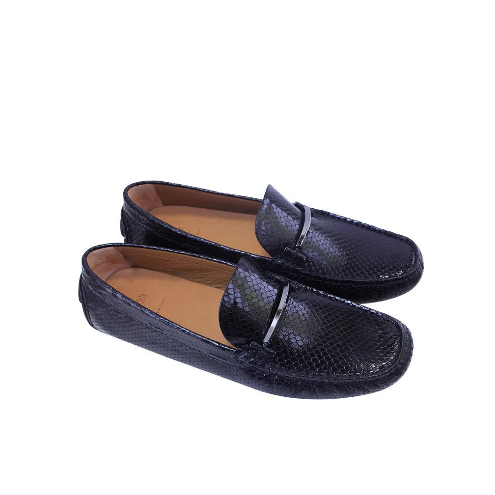 Boss Python embossed driving shoes - TB0347