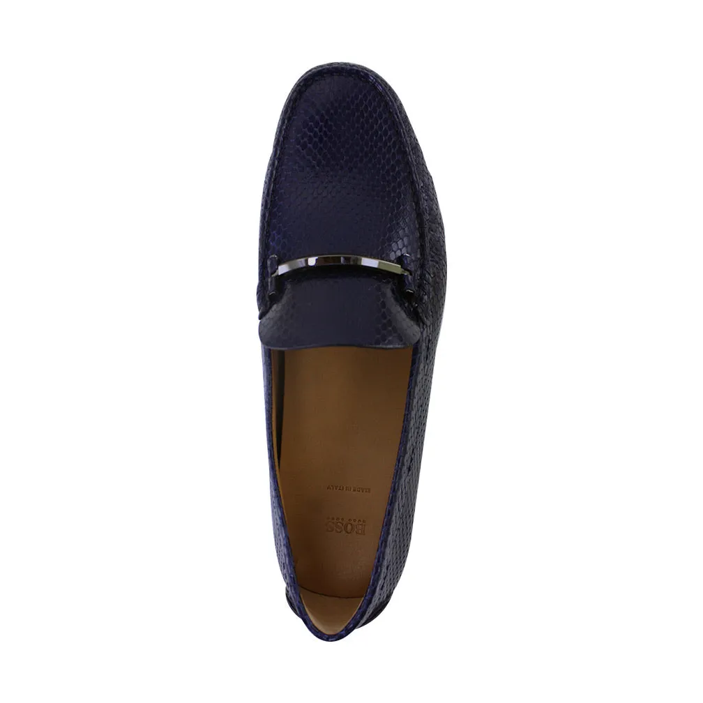Boss Python embossed driving shoes - TB0347