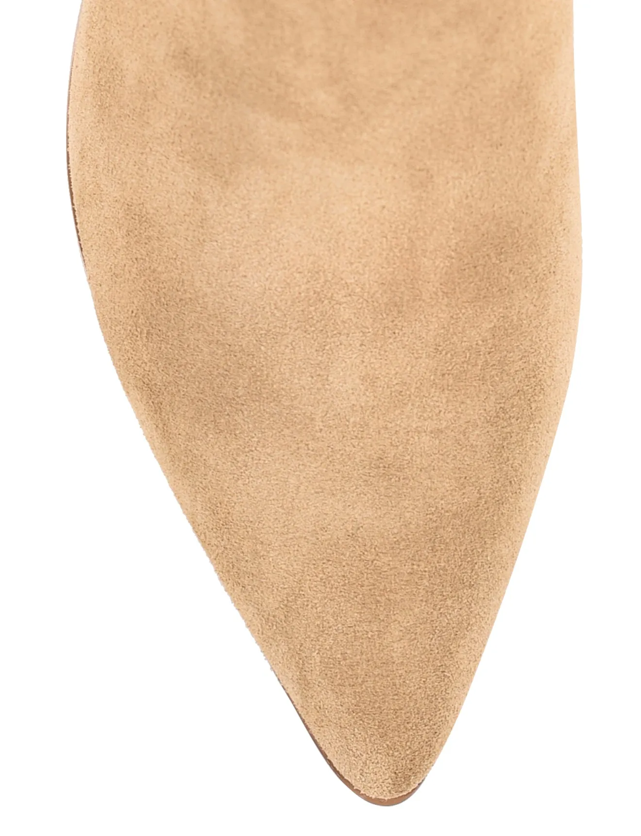 Clancy Gusset Ankle Boot - Taupe Suede