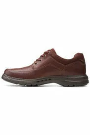 Clarks Un Brawley Lace mahogany