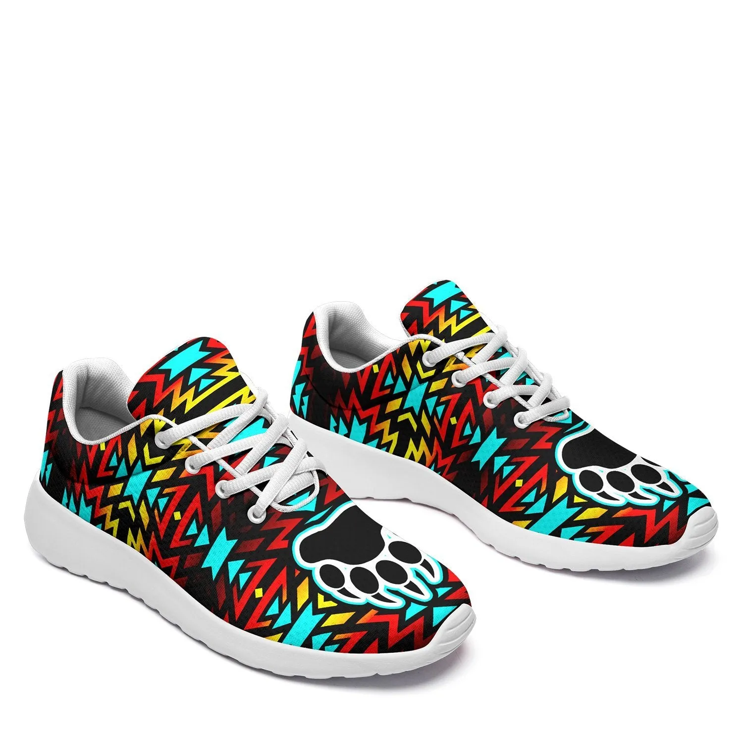 Fire Colors and Turquoise Bearpaw Ikkaayi Sport Sneakers