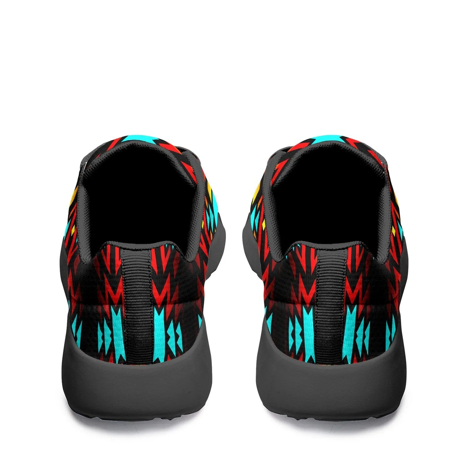Fire Colors and Turquoise Bearpaw Ikkaayi Sport Sneakers