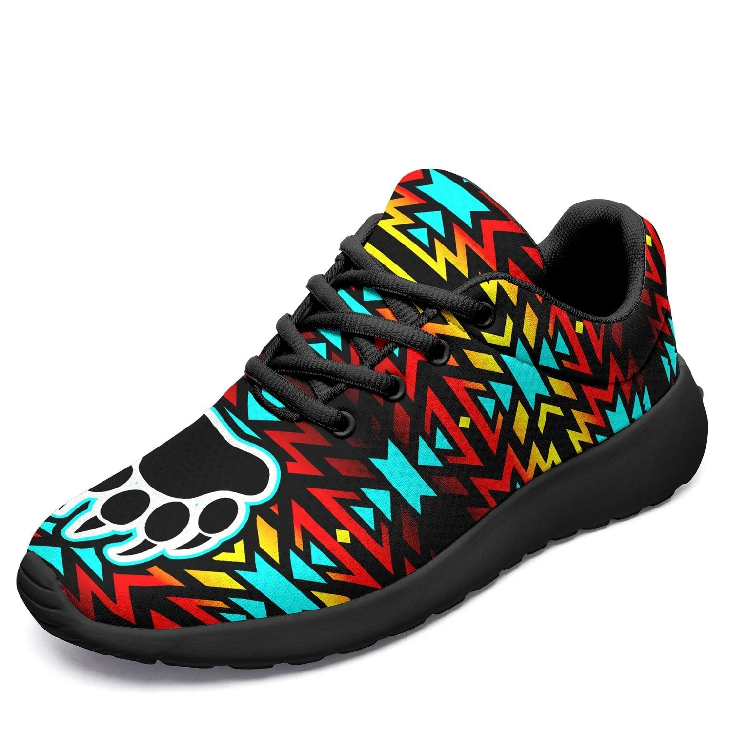 Fire Colors and Turquoise Bearpaw Ikkaayi Sport Sneakers