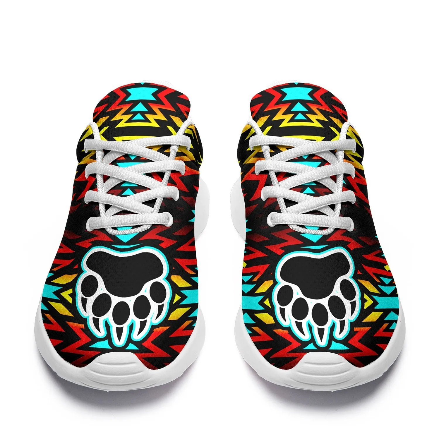 Fire Colors and Turquoise Bearpaw Ikkaayi Sport Sneakers