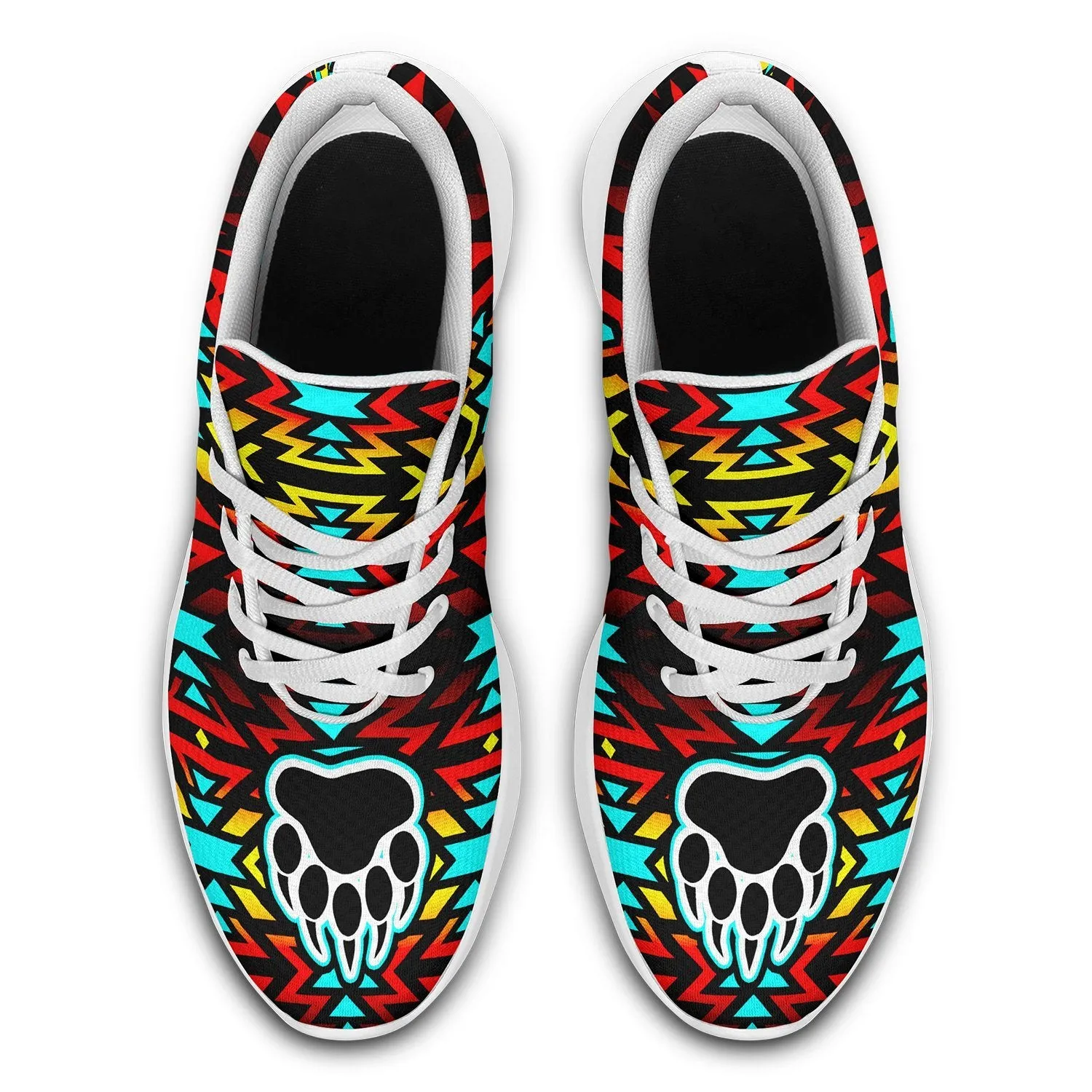 Fire Colors and Turquoise Bearpaw Ikkaayi Sport Sneakers