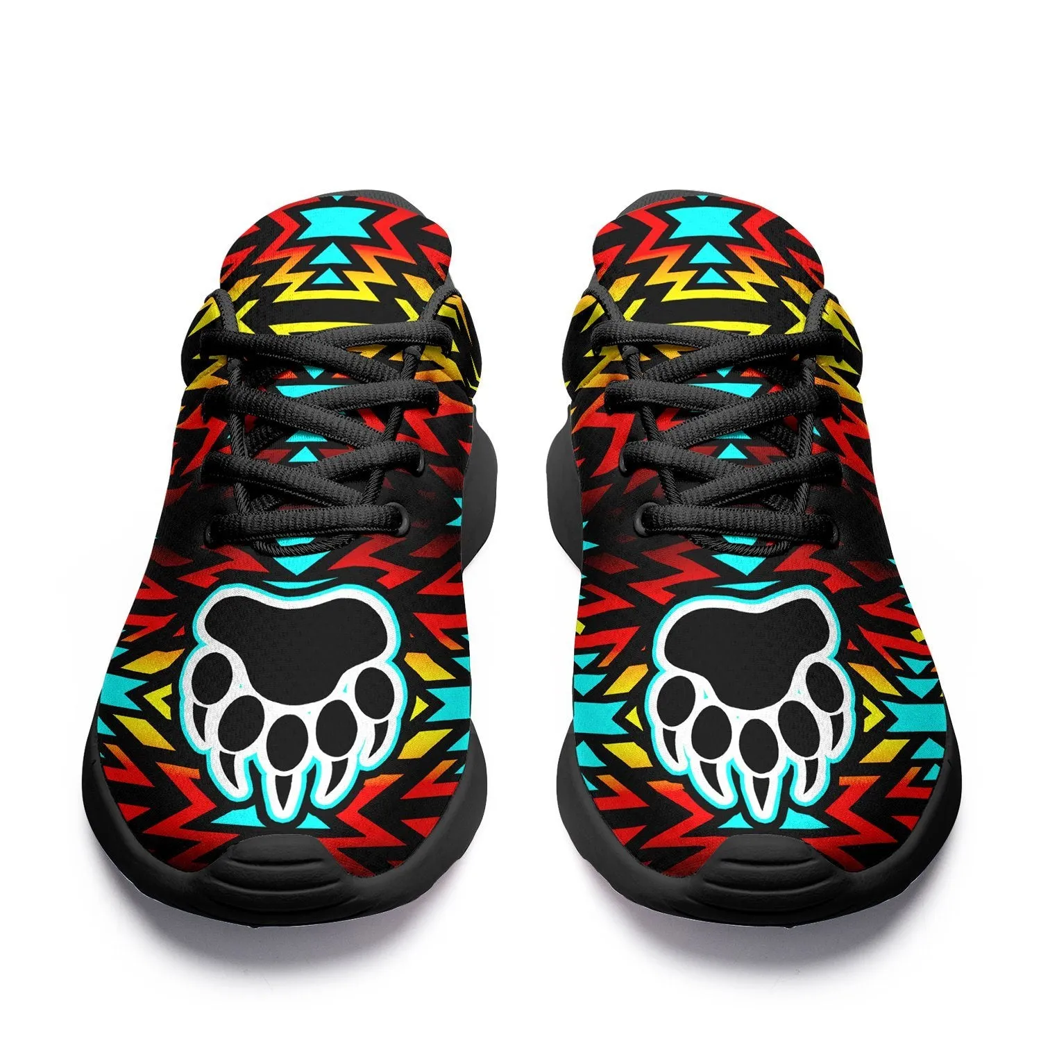 Fire Colors and Turquoise Bearpaw Ikkaayi Sport Sneakers