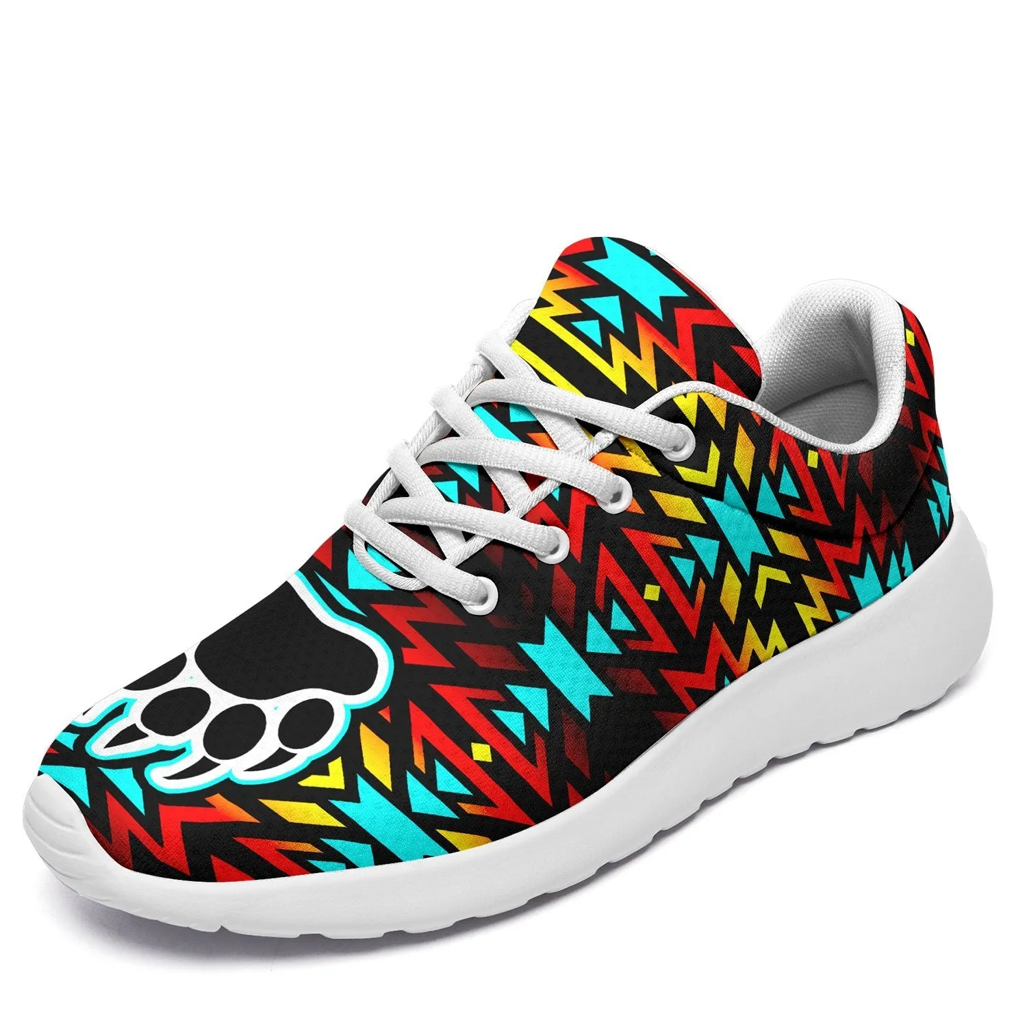 Fire Colors and Turquoise Bearpaw Ikkaayi Sport Sneakers