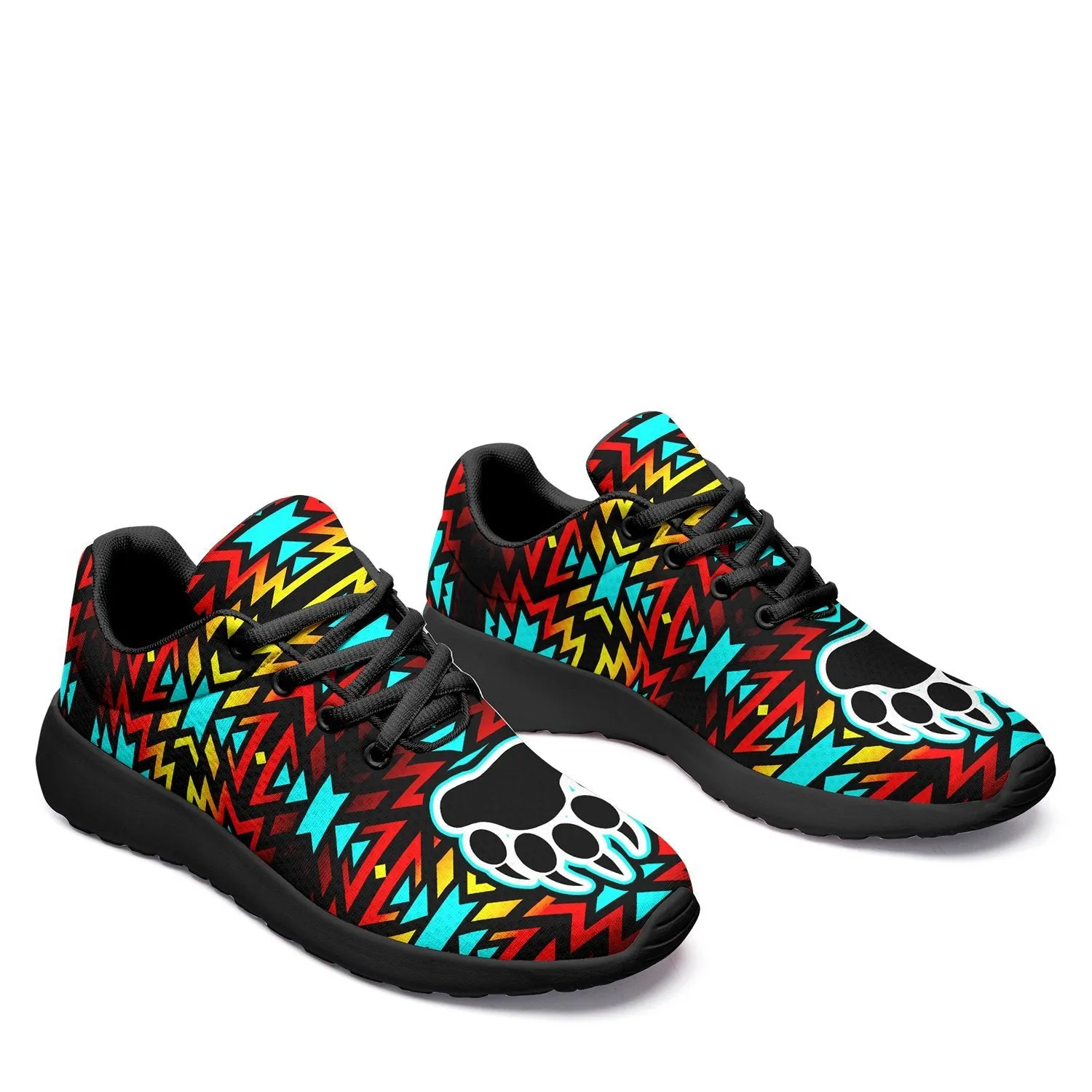 Fire Colors and Turquoise Bearpaw Ikkaayi Sport Sneakers