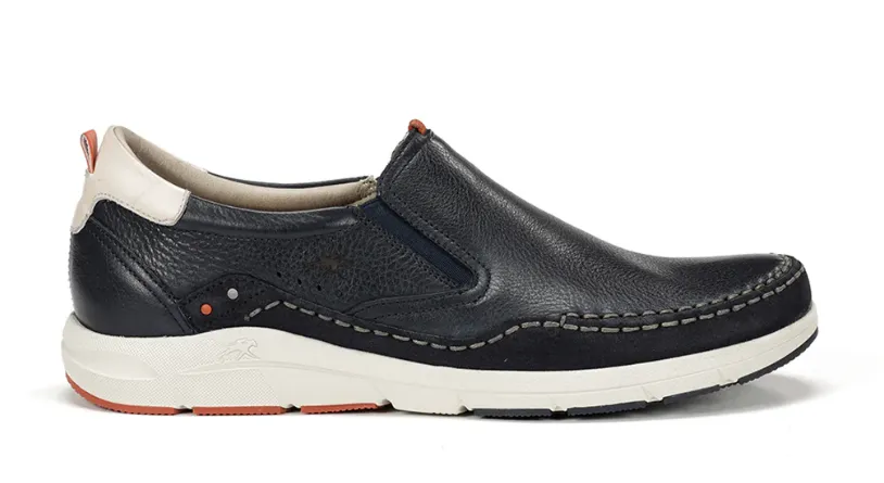 Fluchos Men's KAI F1985 Slip On shoes Dark Blue