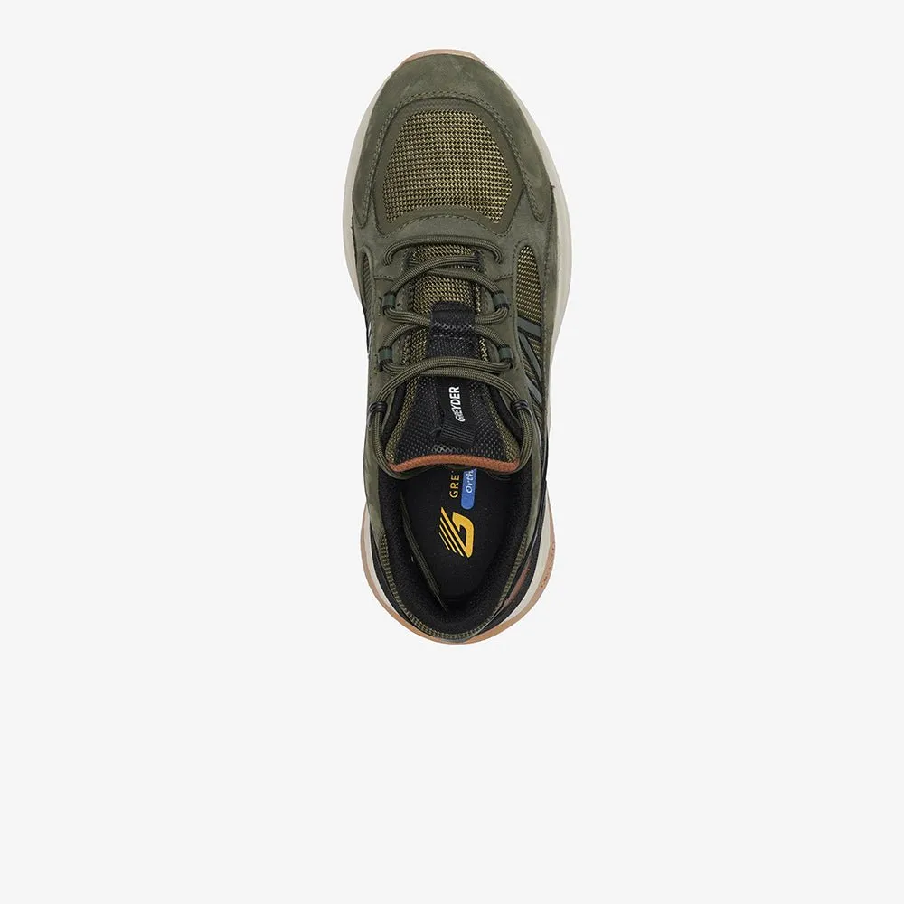 Greyder Men's Stylish Sneakers in Khaki