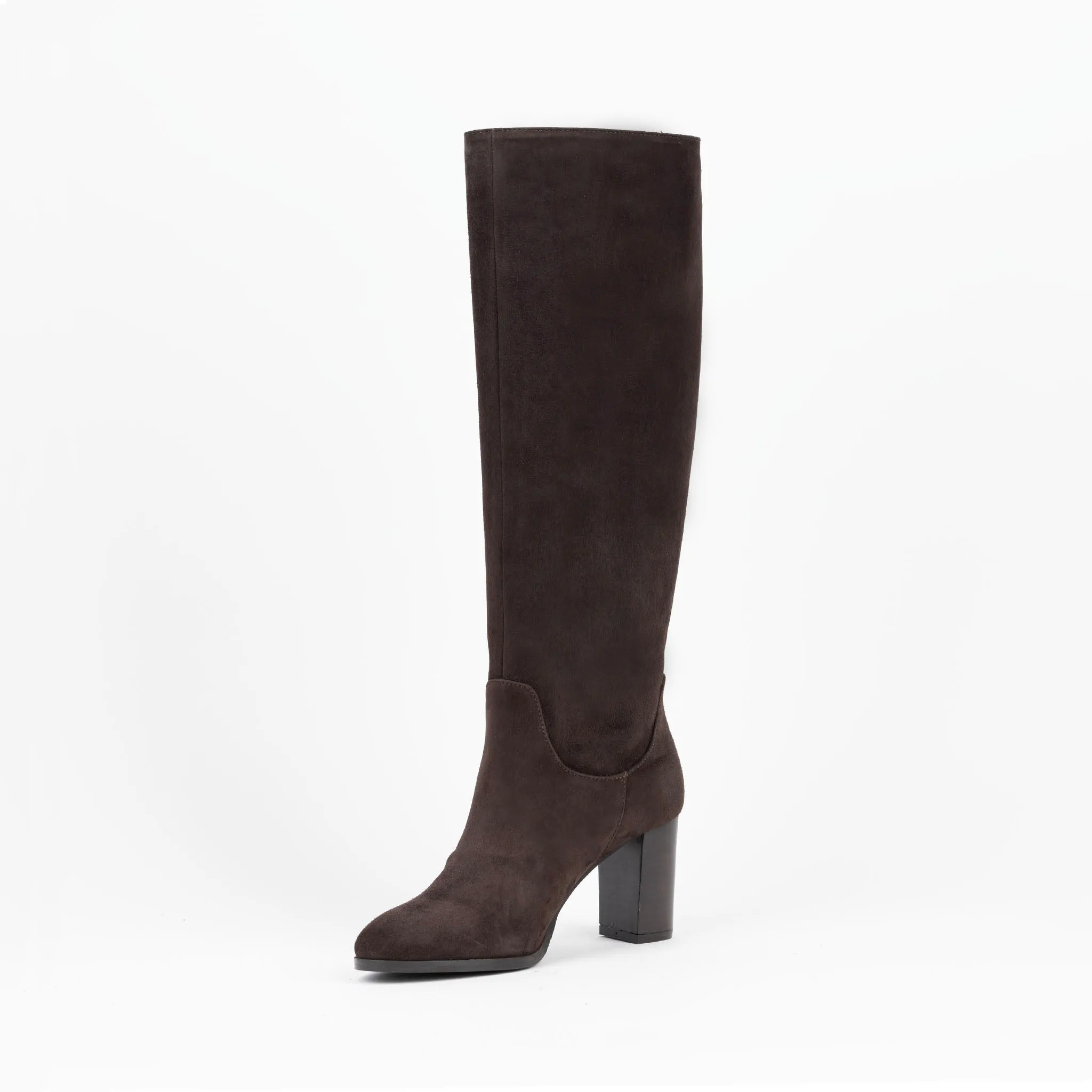Havana Boots in Brown Suede