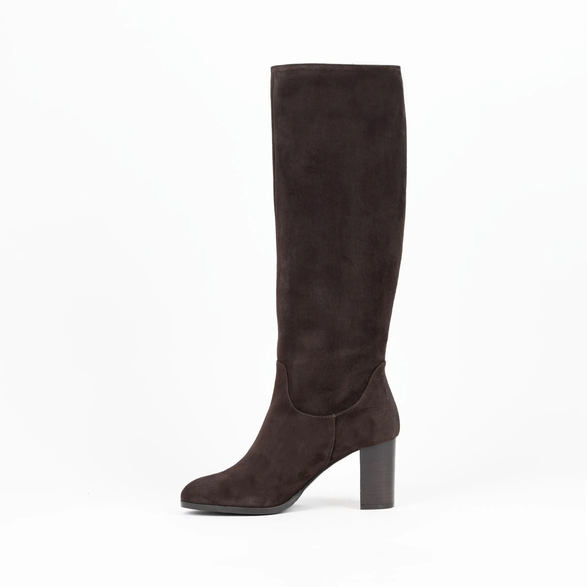Havana Boots in Brown Suede