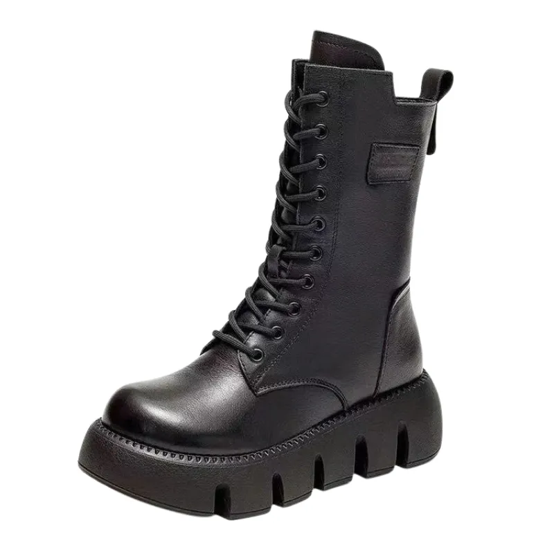Hudson  Rugged Lace-Up Boots