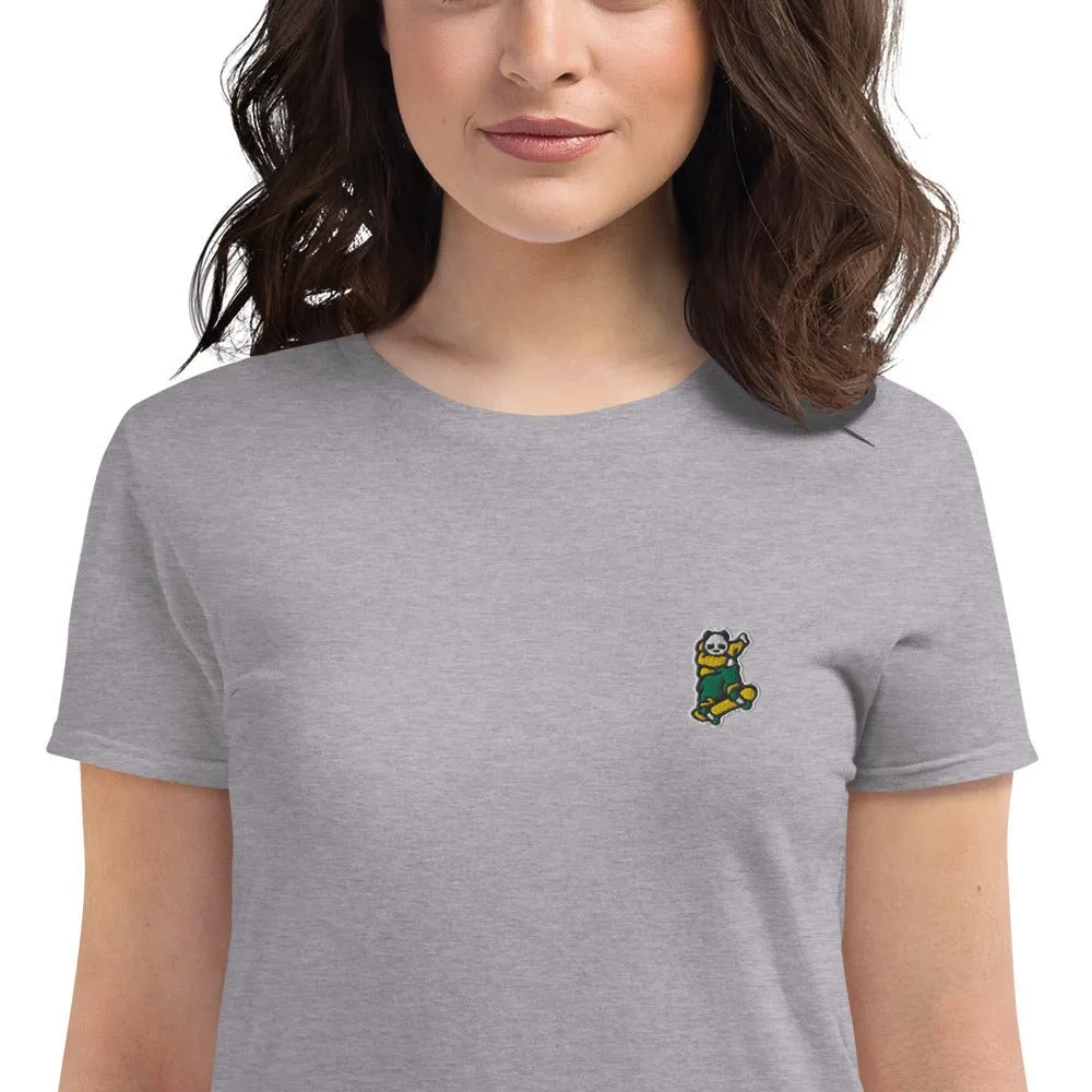 Johnny Xtreme (Skateboarding 2.0) Embroidered Women's T-Shirt