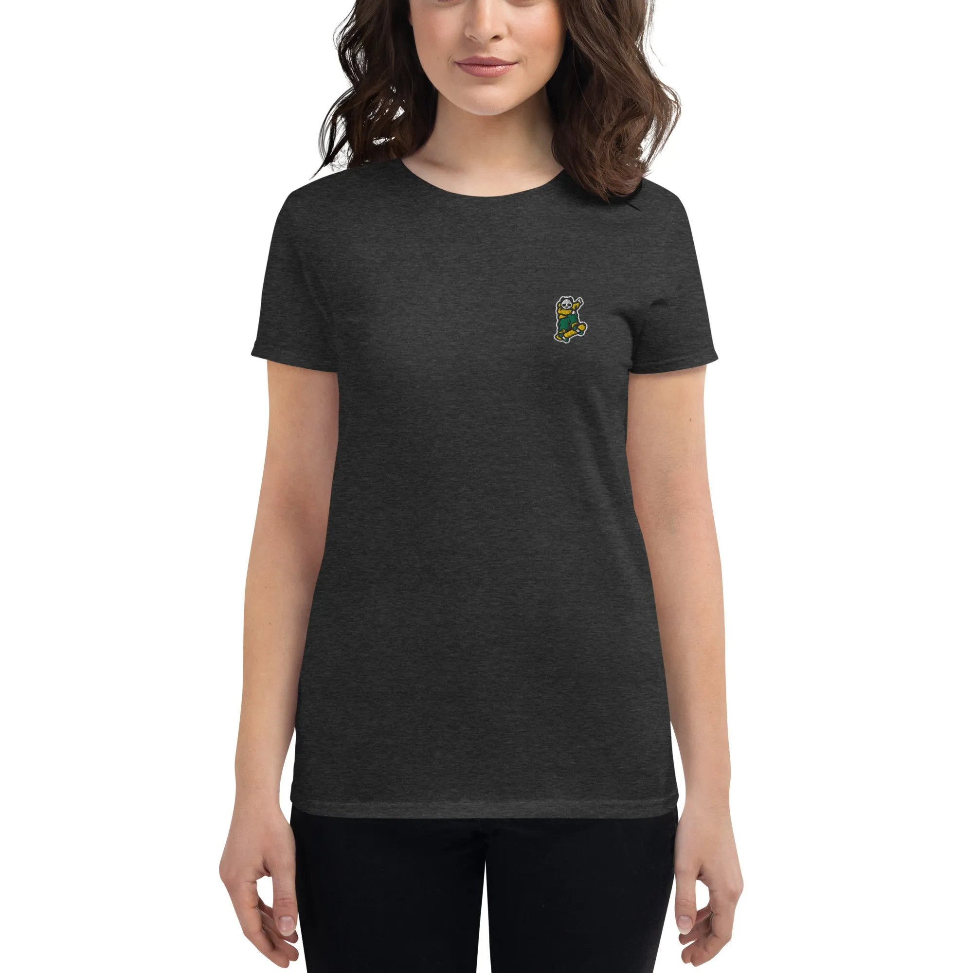 Johnny Xtreme (Skateboarding 2.0) Embroidered Women's T-Shirt