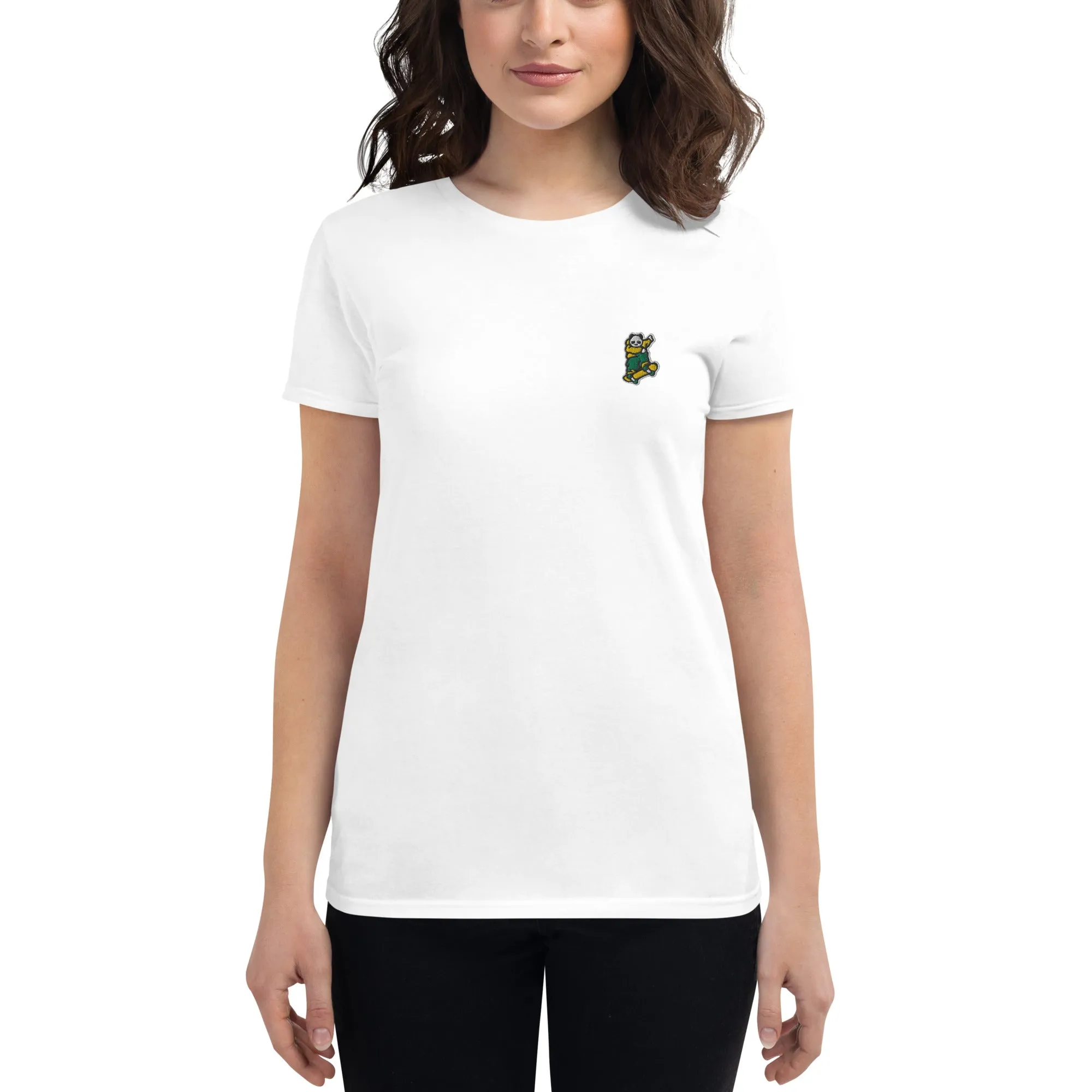 Johnny Xtreme (Skateboarding 2.0) Embroidered Women's T-Shirt