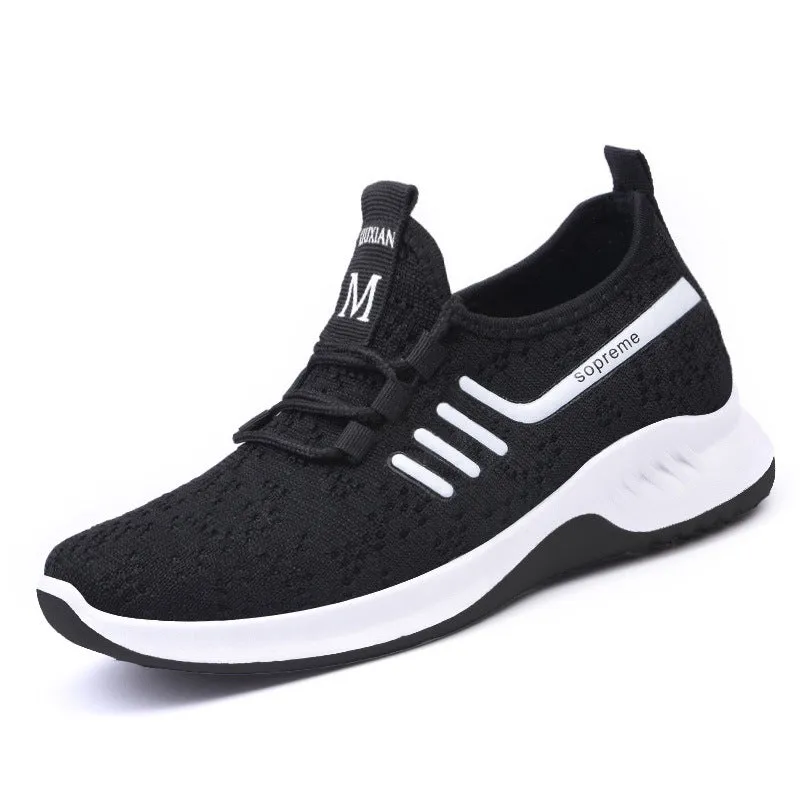 Ladies Knit Lace up Shoes Trainers