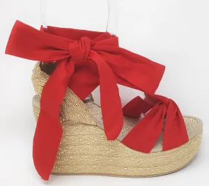 Mermaizing High Wedges Espadrilles
