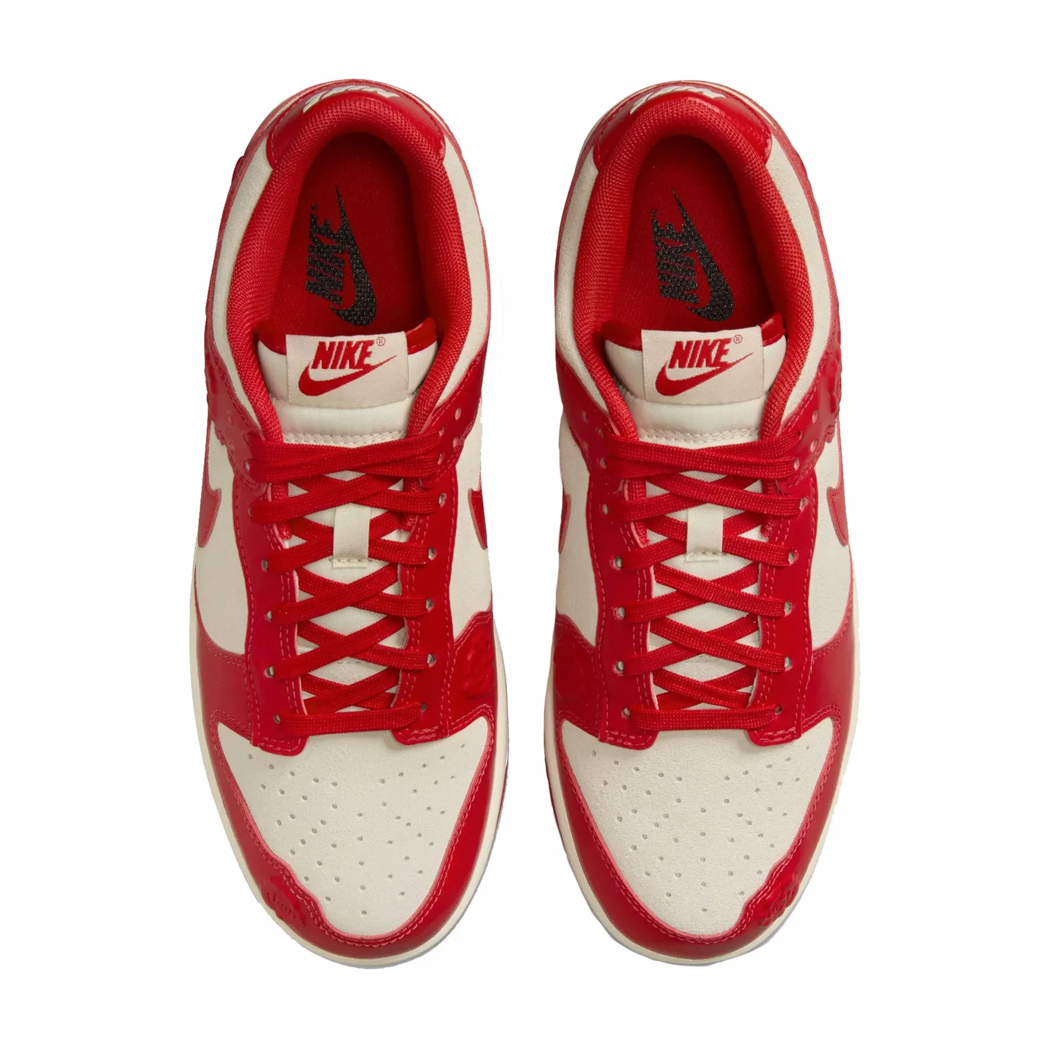 Nike Women's Dunk Low “Roses” (Coconut Milk/University Red-Pale Ivory)
