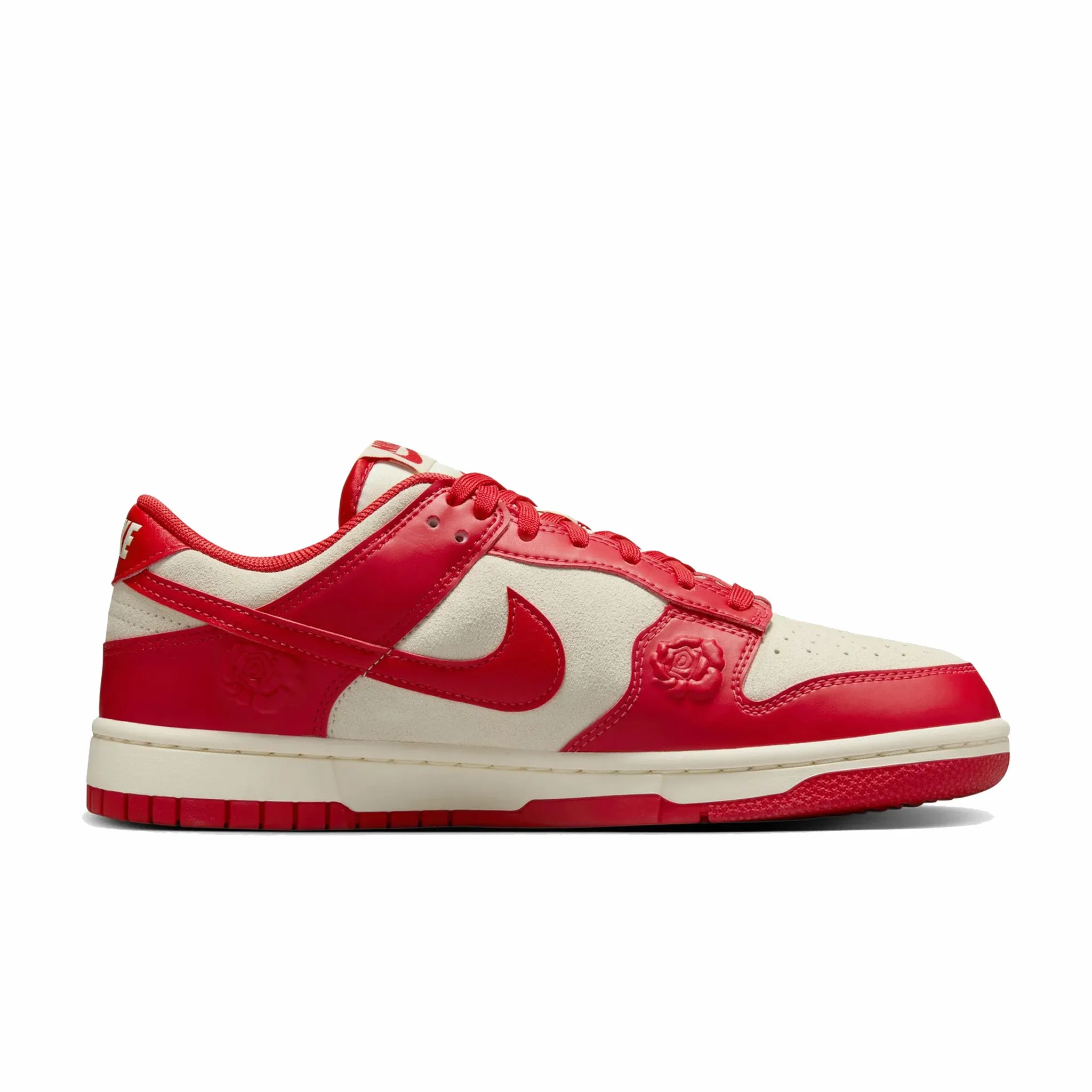 Nike Women's Dunk Low “Roses” (Coconut Milk/University Red-Pale Ivory)