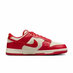 Nike Women's Dunk Low “Roses” (Coconut Milk/University Red-Pale Ivory)
