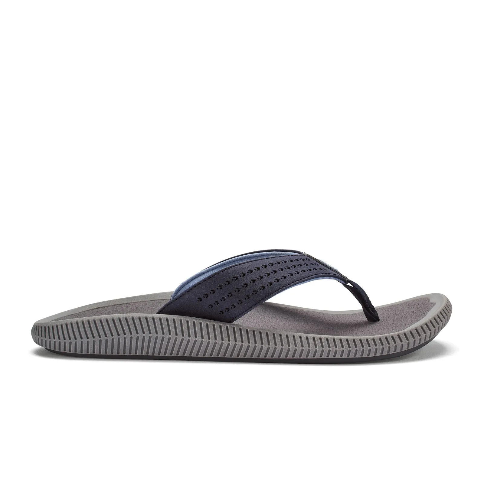 OluKai Ulele Sandal (Men) - Blue Depth/Charcoal