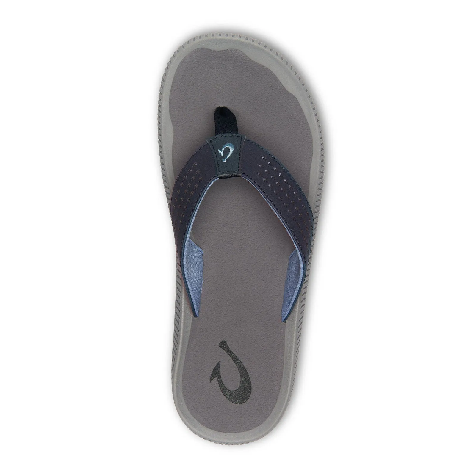 OluKai Ulele Sandal (Men) - Blue Depth/Charcoal