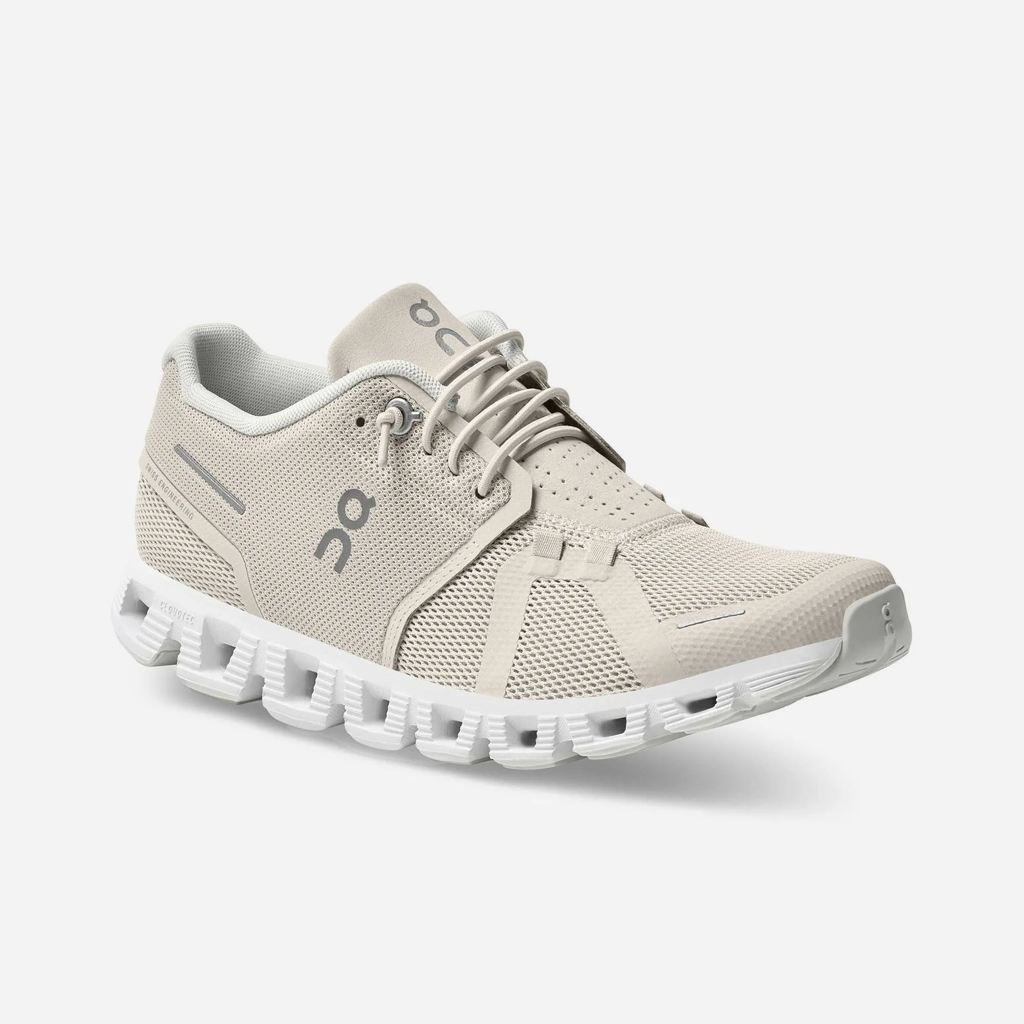 On Running Cloud 5 Pearl White (W)