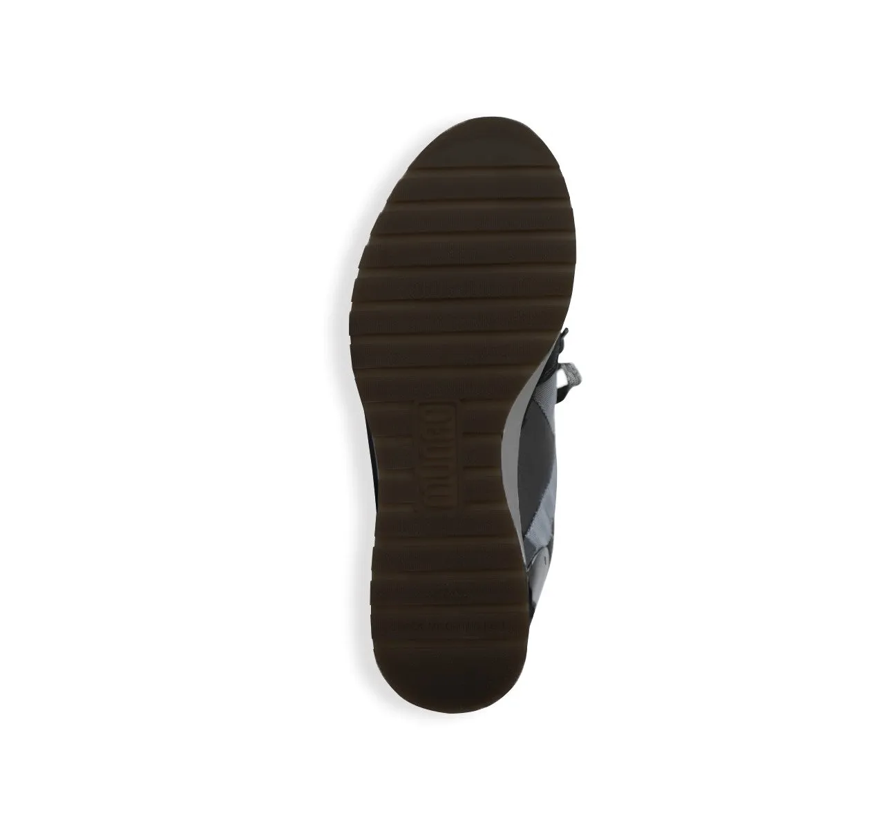 PIPER-BLACK SUEDE/FABRIC COMBO