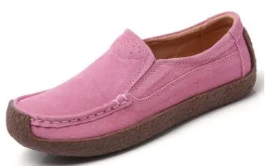 Plardin Women's Genuine Leather Flats