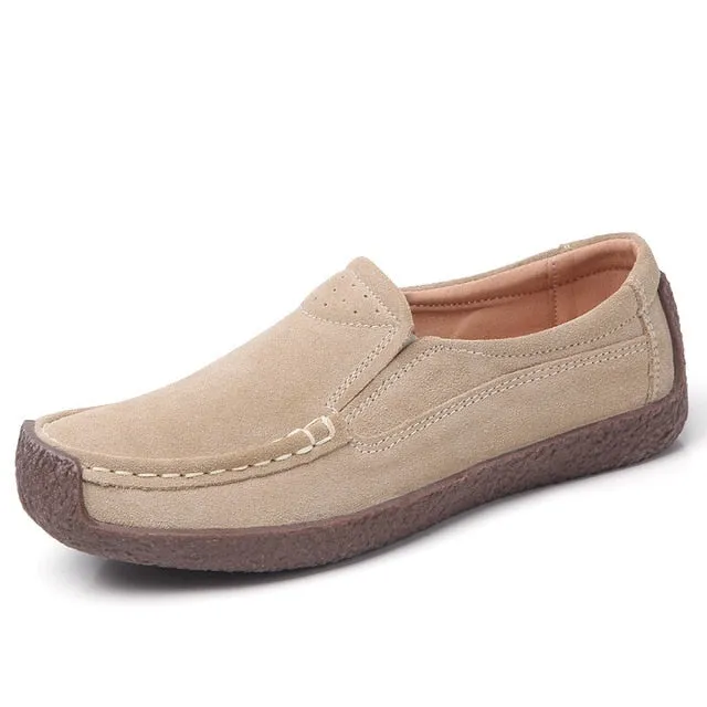 Plardin Women's Genuine Leather Flats