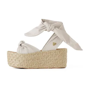 Sisi Espadrilles - Bone Ivory