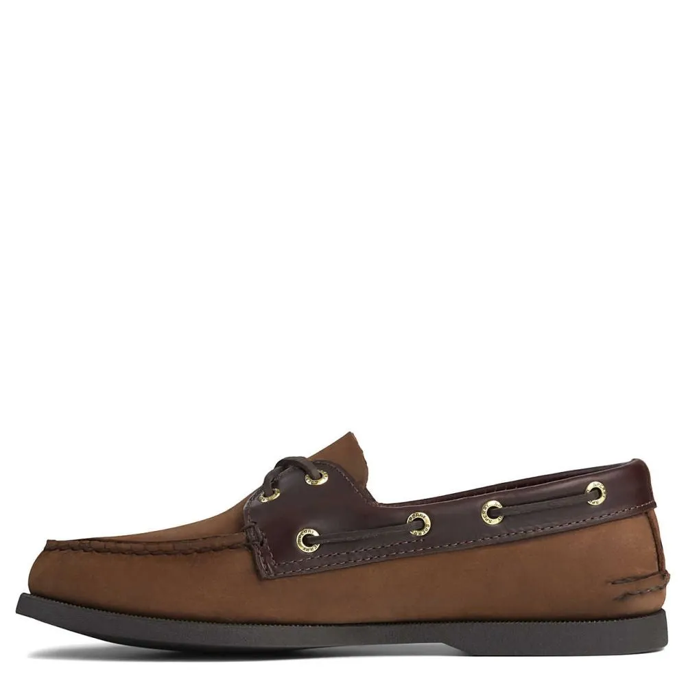 Sperry Men's Authentic Original Boat Shoe in Brown Buc Brown
