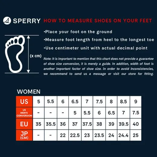 Sperry Women's SeaCycled™ Crest Vibe Resort Sneaker White (STS89062)