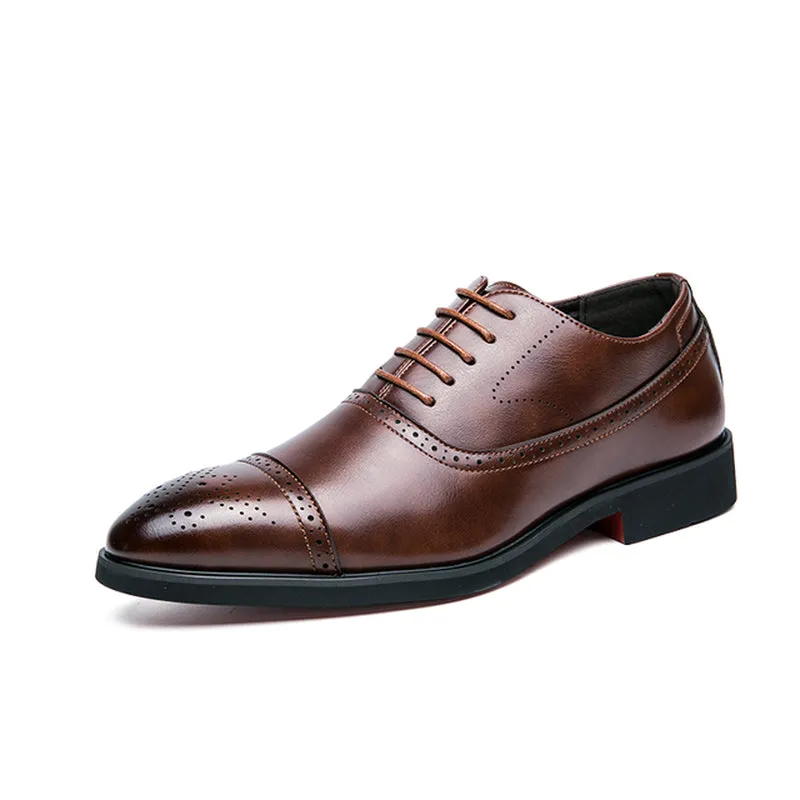 The Ricci Red Sole Leather Shoe