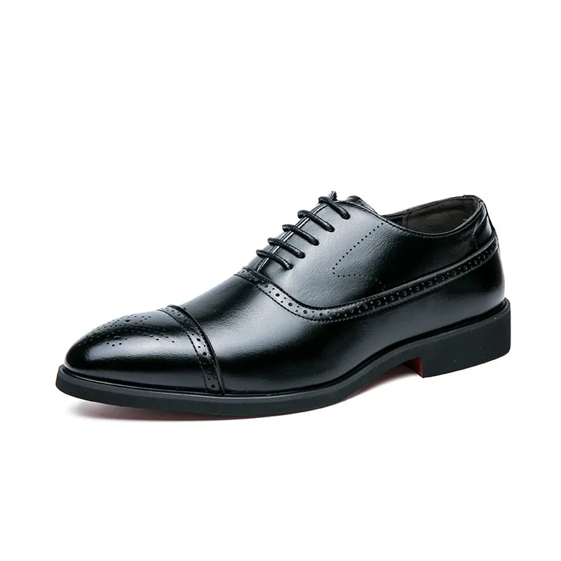 The Ricci Red Sole Leather Shoe