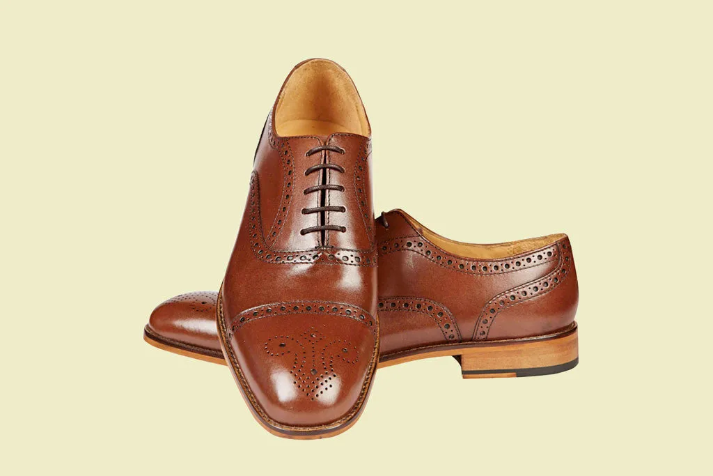 Toecap Brogue Oxford