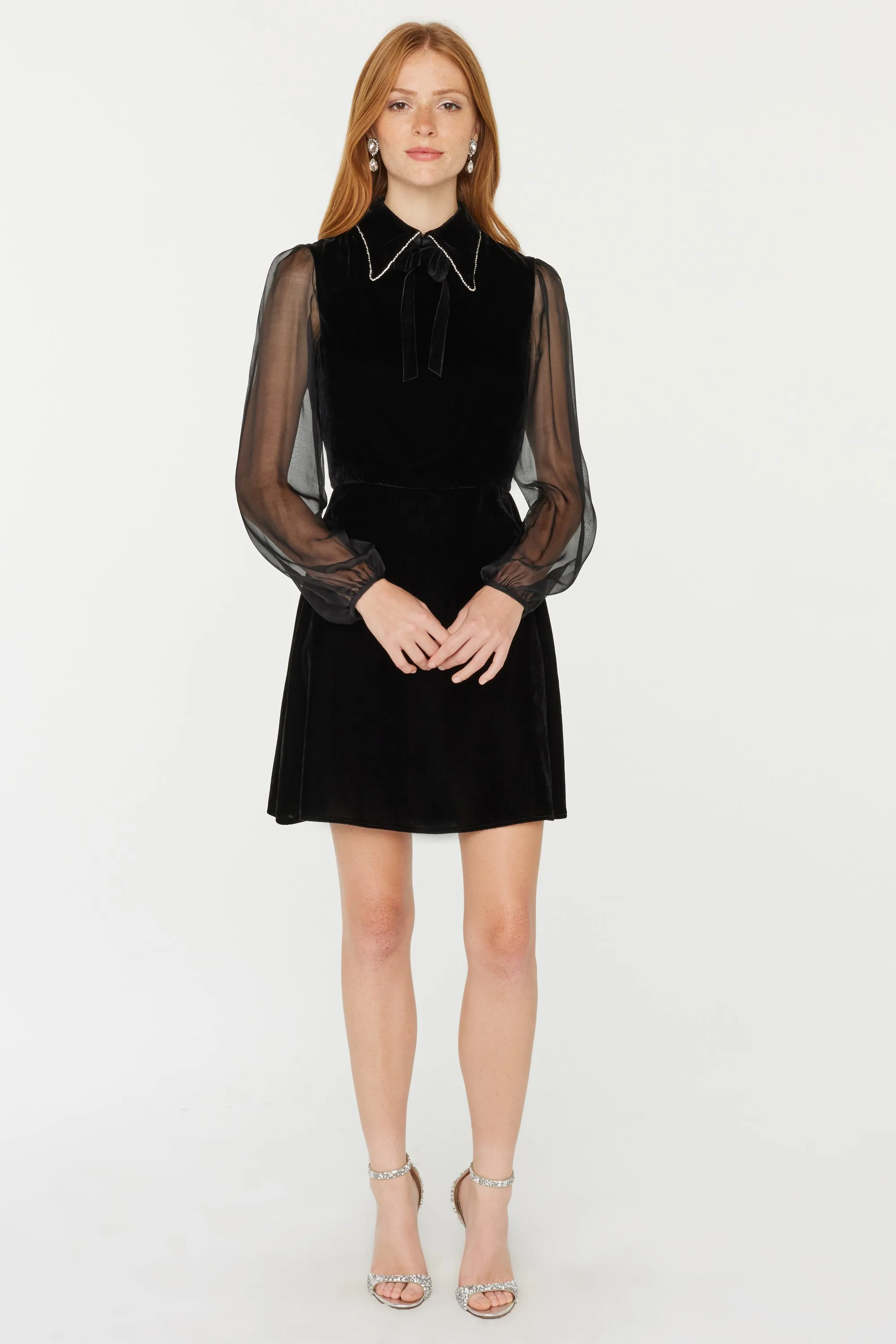 Velvet Mini Matilda Dress