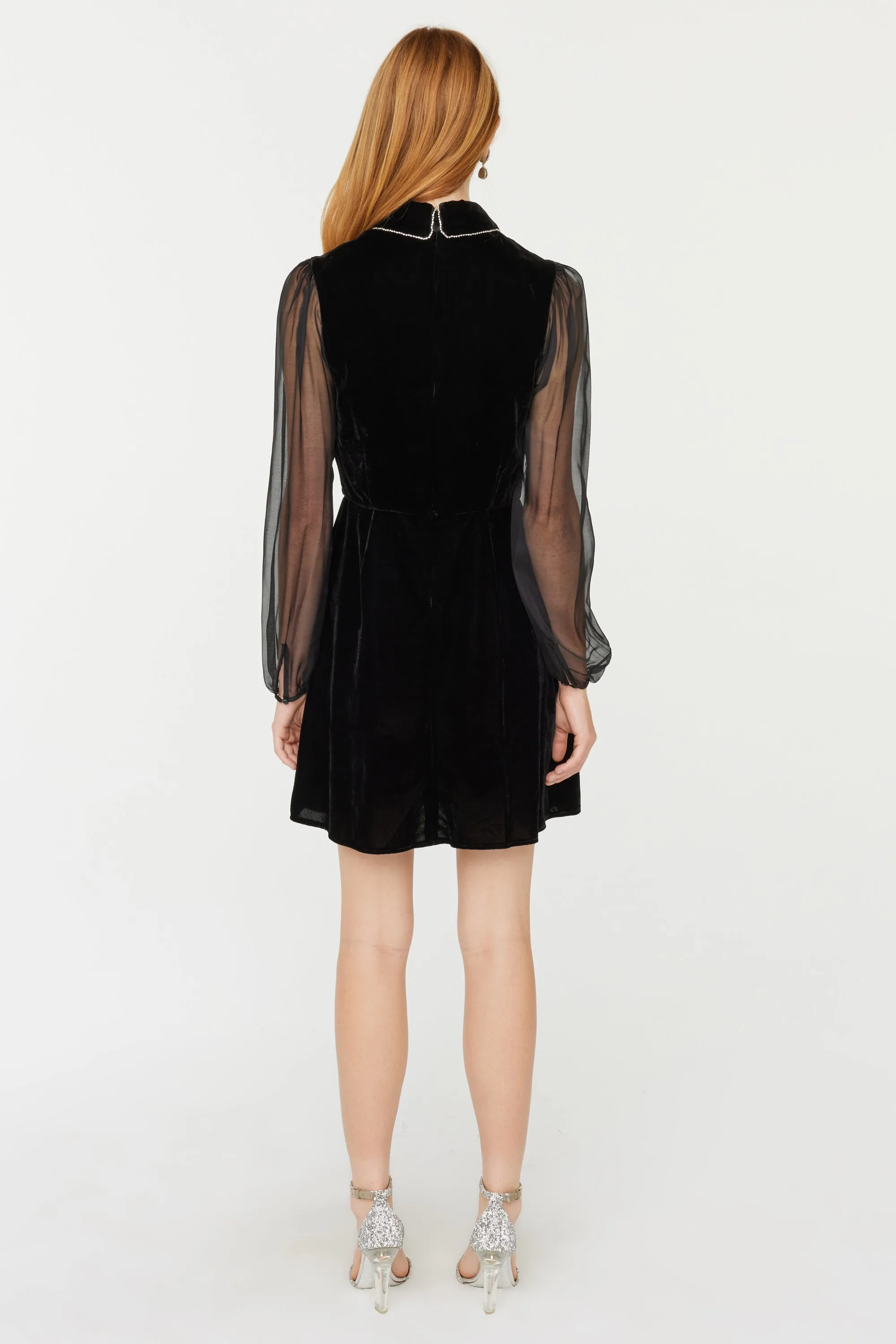 Velvet Mini Matilda Dress