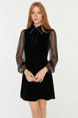 Velvet Mini Matilda Dress