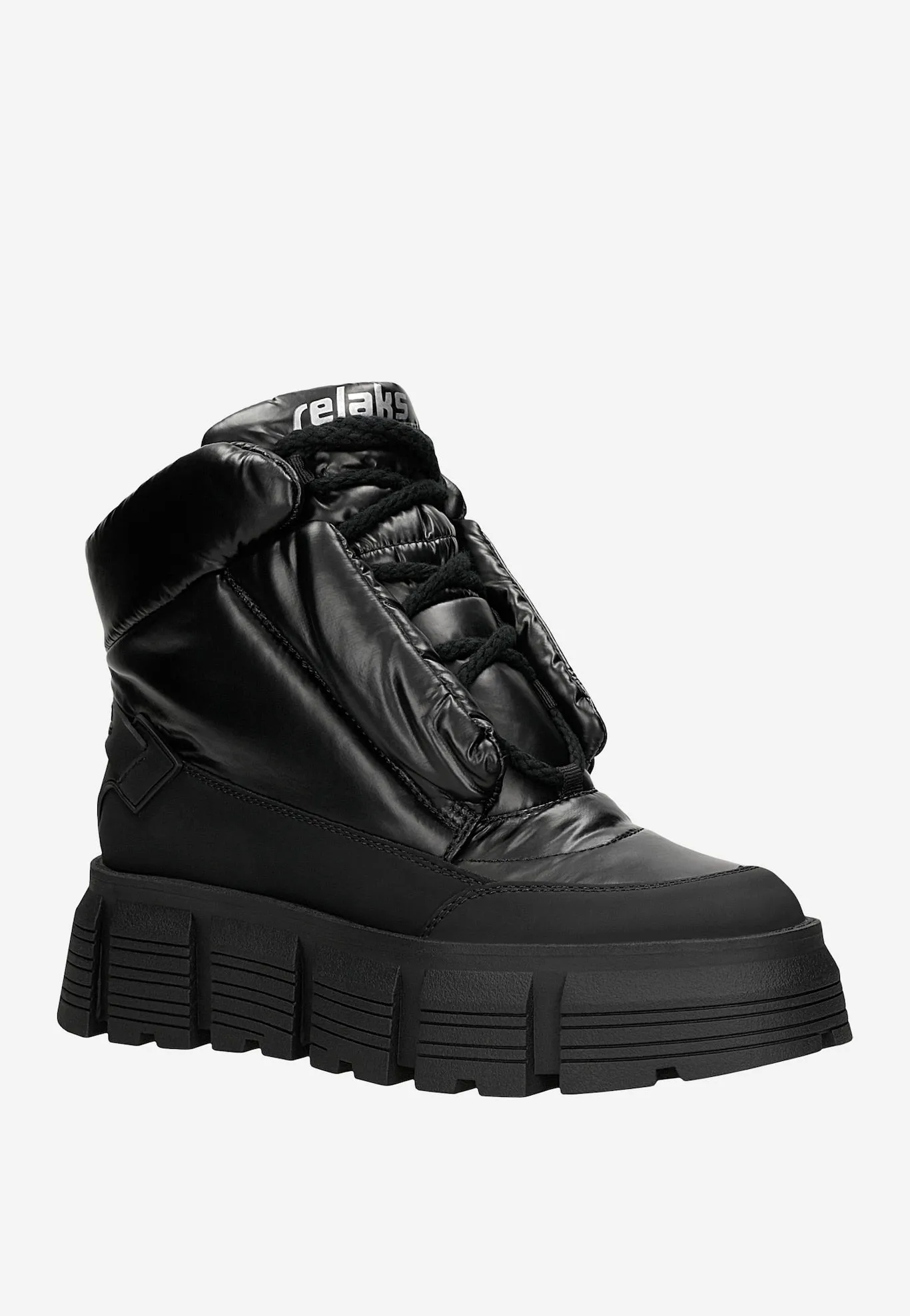 Wojas RELAKS Women's Black Insulated Snow Boots | R6401111